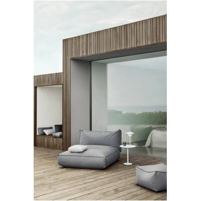 Blomus poef - Stay - kleur antraciet - 60x60cm