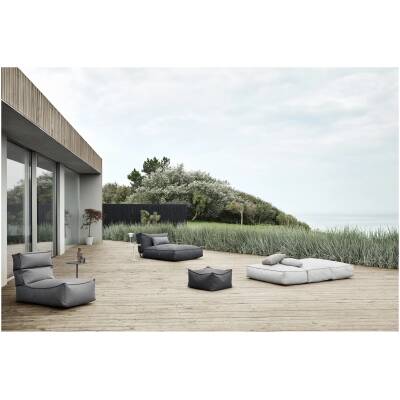 Blomus poef - Stay - kleur aarde - 60x60cm