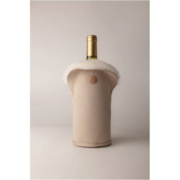 Kywie wijnkoeler - tulp - Beige Suede