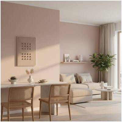 Wanddecoratie Donkerbruin - 60x40 - Mica Decorations