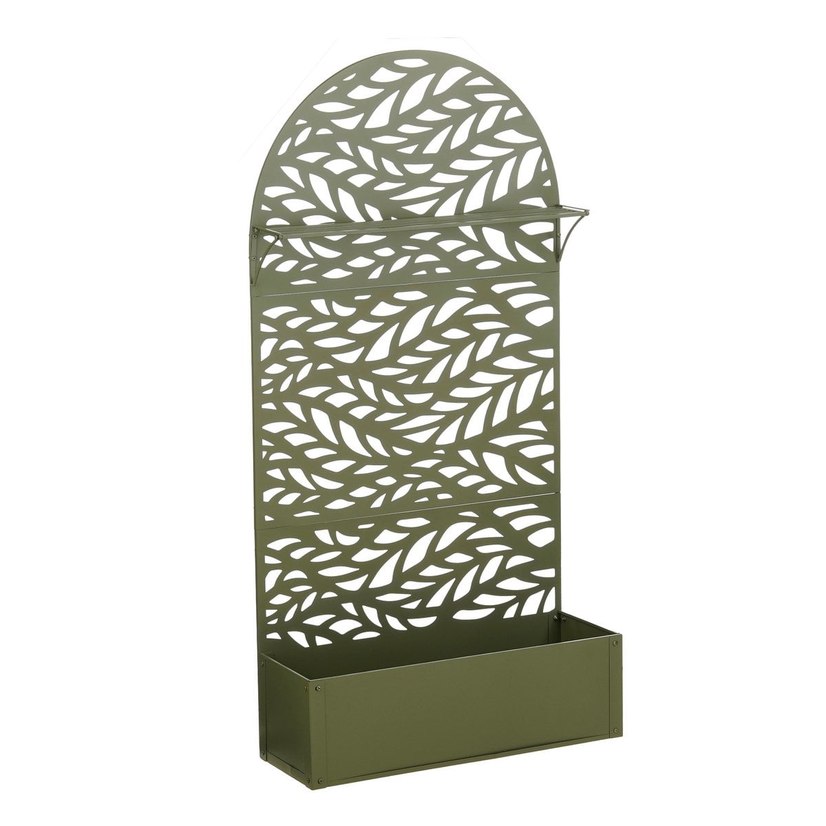 Plantenstandaard buiten Sapri - Groen - 90x33x180cm - Mica Decorations 1 Plantenstandaard buiten Sapri - Groen - 90x33x180cm - Mica Decorations