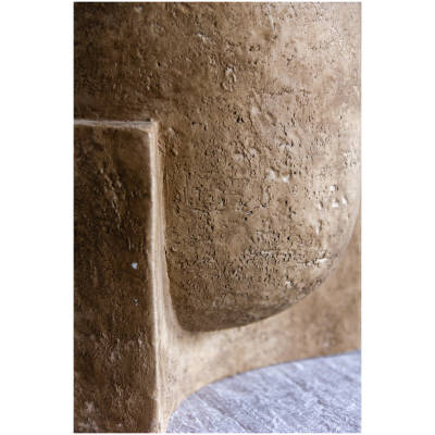 Plantenbak Bowie - beige - 18 cm hoog