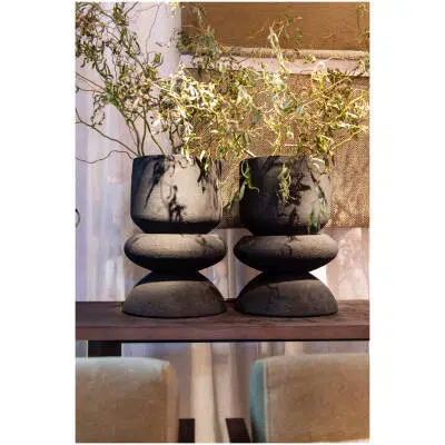 Plantenbak Dexter - zwart - 51 cm hoog - Vips and Friends