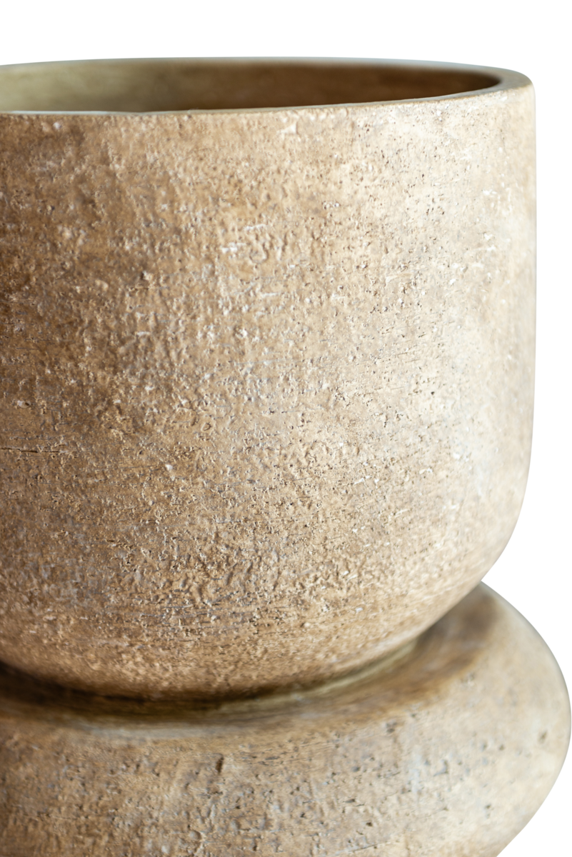 Plantenbak Dexter - beige - 51 cm hoog - Vips and Friends 2 Plantenbak Dexter - beige - 51 cm hoog - Vips and Friends