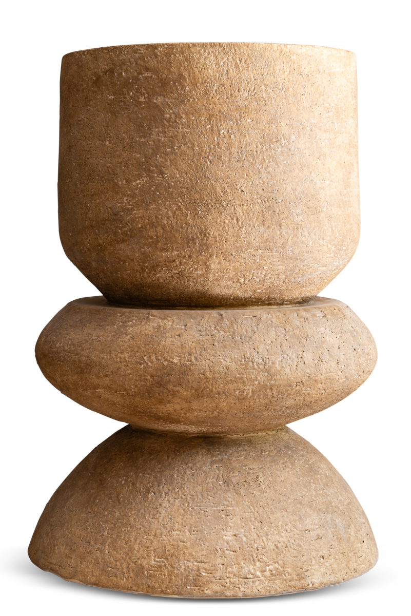 Plantenbak Dexter - beige - 51 cm hoog - Vips and Friends