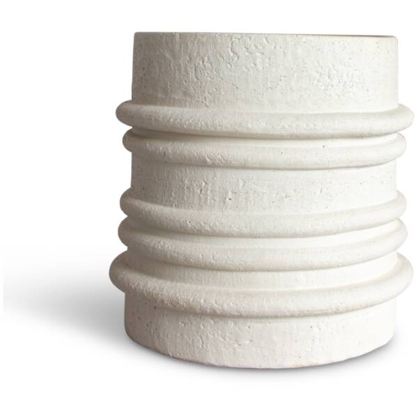Woondecoratie 10 Plantenbak Preston - wit - 36 cm hoog - Vips and Friends
