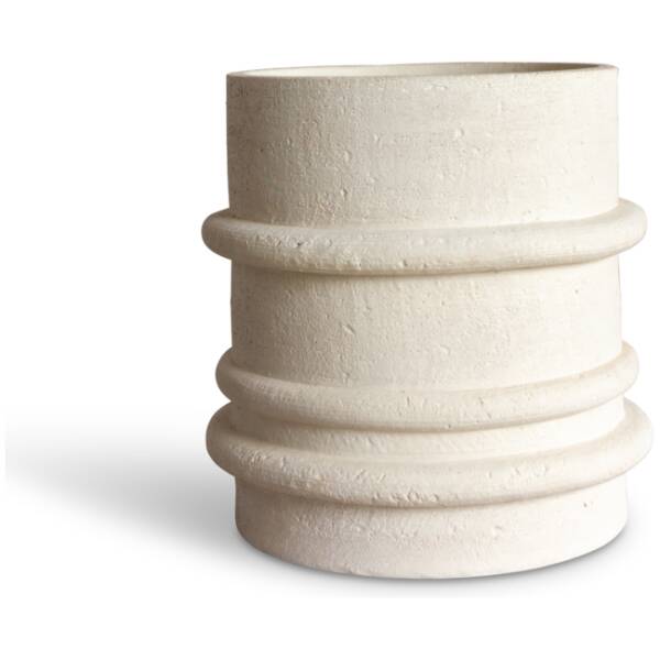 Plantenbak Preston - wit - 30 cm hoog - Vips and Friends