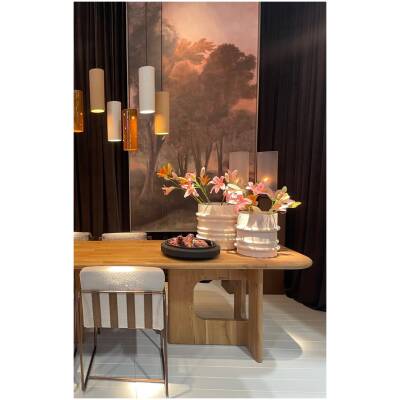 Plantenbak Preston - wit - 30 cm hoog - Vips and Friends