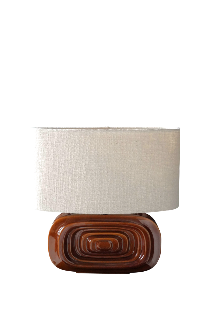 Tafellamp Lexi - caramel - 40 cm hoog - Vips and Friends