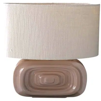 Tafellamp Lexi - nude - 40 cm hoog - Vips and Friends