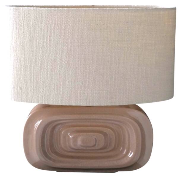 Verlichting 3 Tafellamp Lexi - nude - 40 cm hoog - Vips and Friends