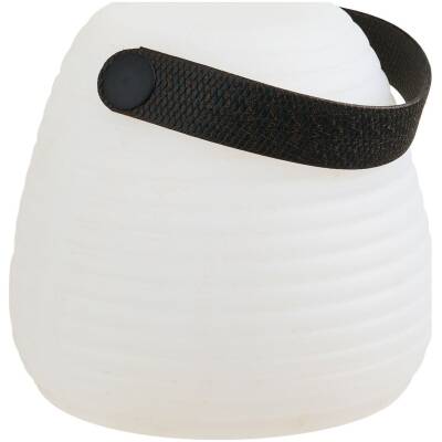 House Nordic - Derry oplaadbare LED-buitenlamp wit - Ø13 cm
