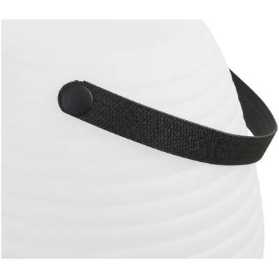 House Nordic - Derry oplaadbare LED-buitenlamp wit - Ø21 cm