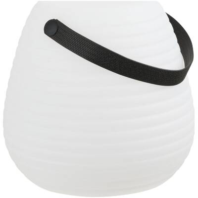 House Nordic - Derry oplaadbare LED-buitenlamp wit - Ø21 cm