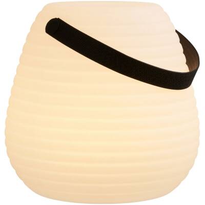 House Nordic - Derry oplaadbare LED-buitenlamp wit - Ø21 cm