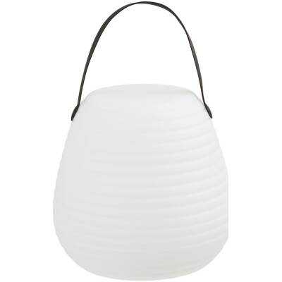 House Nordic - Derry oplaadbare LED-buitenlamp wit - Ø21 cm