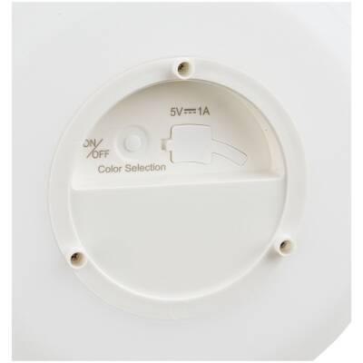 House Nordic - Derry oplaadbare LED-buitenlamp wit - Ø21 cm