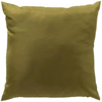 Textino - ELARA buitenkussen - Bladmotief roze/groen/beige - 45x45 cm