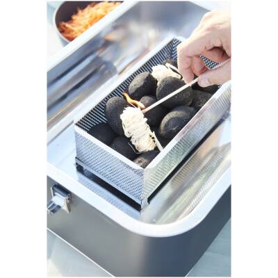 TafelBBQ - Carlo Urban Grey - Houtskool - Barbecook