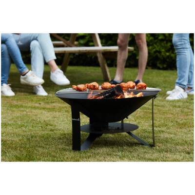 Grill uit roestvast staal 62cm - Barbecook