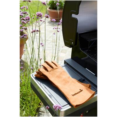 Barbecook Set van 2 zacht Lederen BBQ Handschoenen