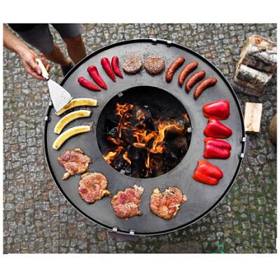 Cook King - Grillplaat 98 cm met 4 Handgrepen