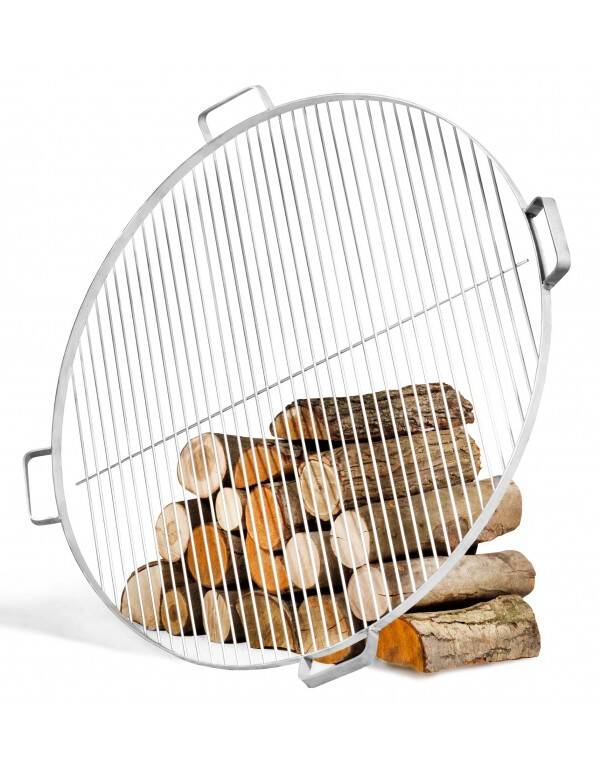 RVS Grillrooster met 4 Handgrepen - 60 cm 2 RVS Grillrooster met 4 Handgrepen - 60 cm