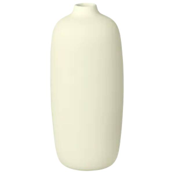 Blomus - Vaas - CEOLA - Geel - Hoogte 18 cm