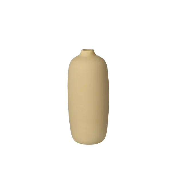 Blomus - Vaas - CEOLA - kleur New Wheat - hoogte 18 cm 1 Blomus - Vaas - CEOLA - kleur New Wheat - hoogte 18 cm
