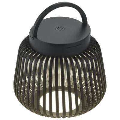 Blomus - Lito - Zwart - Herlaadbare LED lamp - Maat: XS