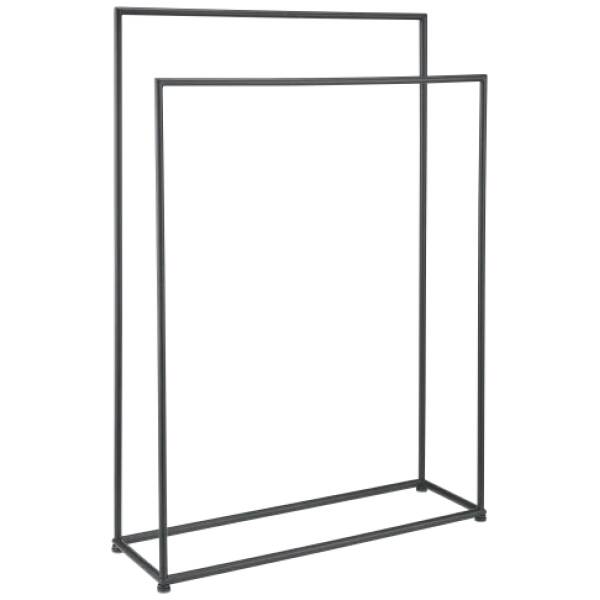 Handdoekrek - 86x60x18,5 cm - Modo - Zwart - Blomus