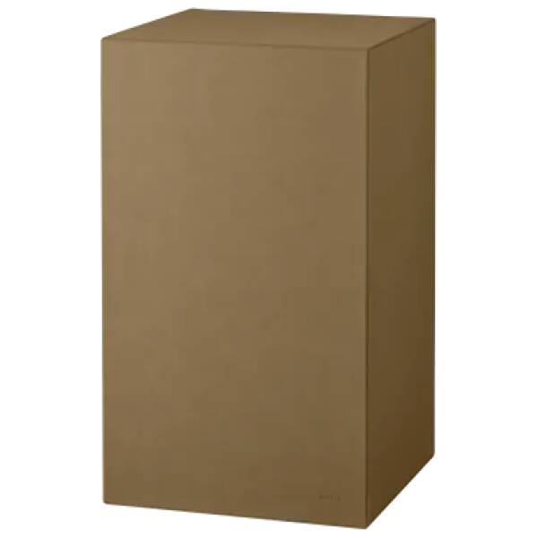 Blomus - Sokkel Sahlia - Indian Tan kunstleder - 60cm Hoog