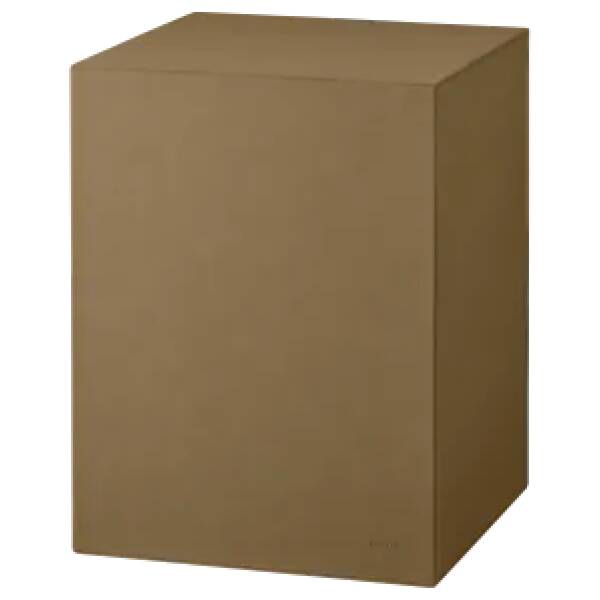 Blomus - Sokkel Sahlia - Indian Tan kunstleder - 46cm Hoog