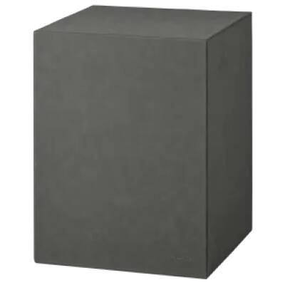 Blomus - Sokkel Sahlia - Pewter kunstleder - 46cm Hoog