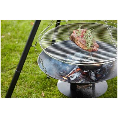Junko braadrooster uit chroom - Diameter 60cm - Barbecook