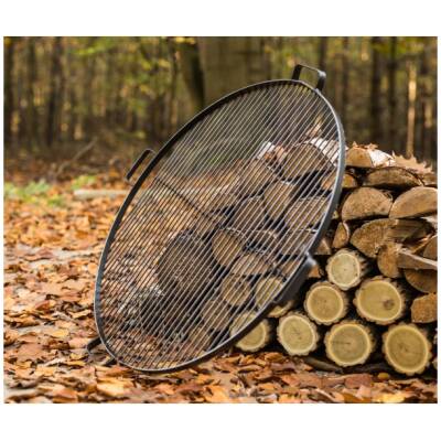 Stalen Grillrooster met 4 Handgrepen - 80 cm