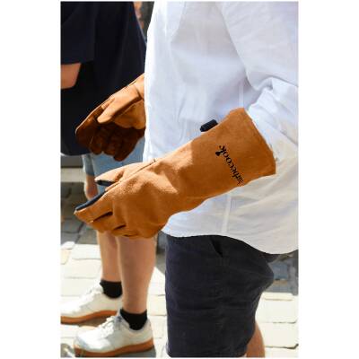 Barbecook Set van 2 zacht Lederen BBQ Handschoenen
