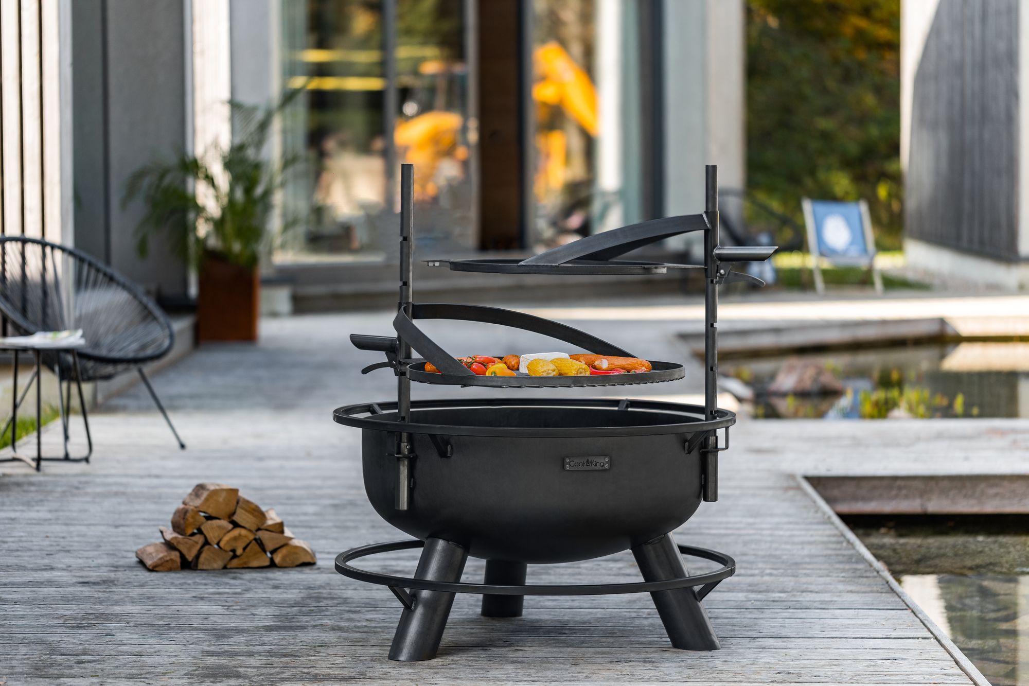 Cookking - Bandito - Diameter 60 cm met grillrooster 11 Cookking - Bandito - Diameter 60 cm met grillrooster