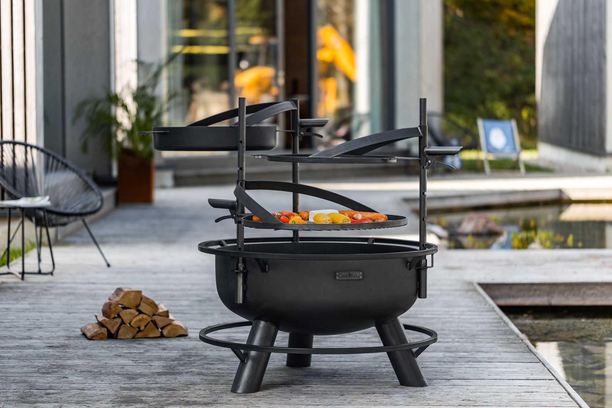 Cookking - Bandito - Diameter 60 cm met grillrooster 10 Cookking - Bandito - Diameter 60 cm met grillrooster