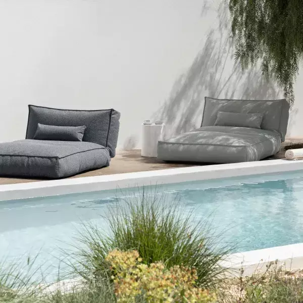 Blomus buitenkussen - Stay - Cloud Bouclé - 45x45cm 3 Blomus buitenkussen - Stay - Cloud Bouclé - 45x45cm