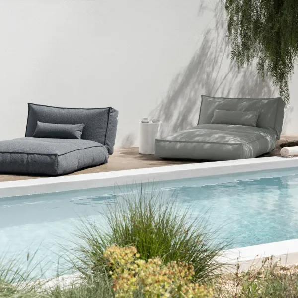 Blomus ligbed - Stay - cloud bouclé - 120x190cm