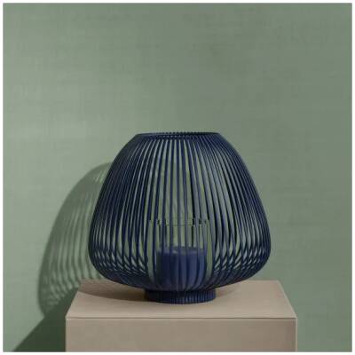 Blomus - Sokkel Sahlia - Nomad kunstleder - 46cm Hoog