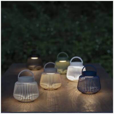 Blomus - Lito - Zwart - Herlaadbare LED lamp - Maat: XS