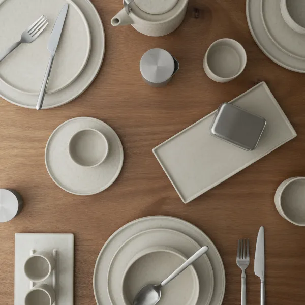 Blomus - bord - MAKOTO - Moonbeam - 27cm