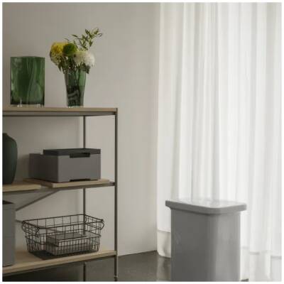 Keramische kruk -TOKI- Wit - Blomus