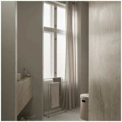 Handdoekrek - 86x60x18,5 cm - Modo - Gepolijst roestvrij staal - Blomus