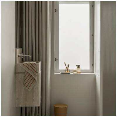 Tandenborstelhouder - AVA - Beige - 10x8cm