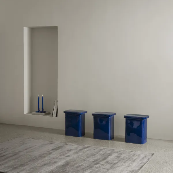 Keramische kruk -TOKI- Blauw - Blomus 3 Keramische kruk -TOKI- Blauw - Blomus