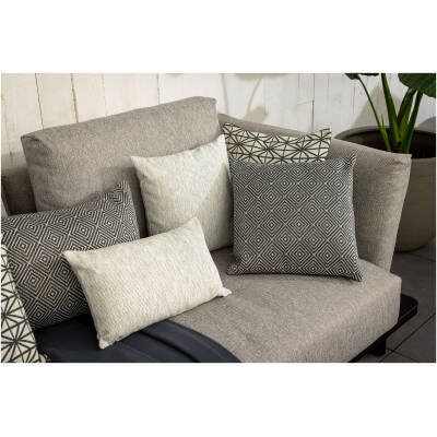 Dutch Decor - KAI buitenkussen - Grijs - 45x45 cm