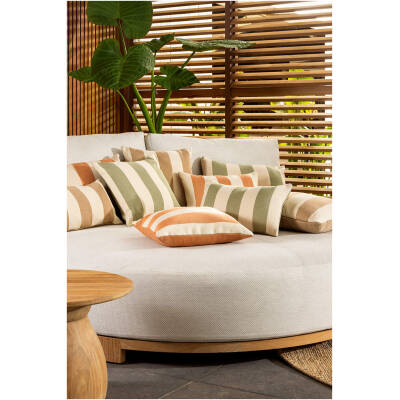 Dutch Decor - CYRUS buitenkussen - Peach Bloom - 40x60 cm